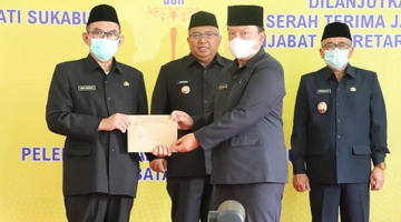 Sertijab Bupati Sukabumi Masa Bakti 2021-2026