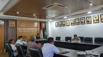 Audiensi Asosiasi Kades Kabupaten Indramayu Pertanyakan Banprov Dana Desa