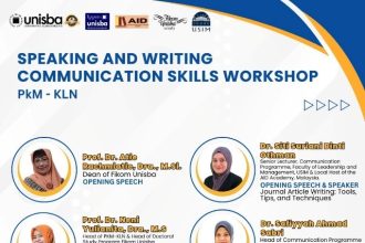 Unisba dan USIM Kolaborasi Gelar Workshop Internasional: Asah Kemampuan Komunikasi Lisan dan Tulisan