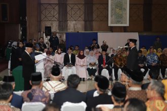 Prof. Ir. A. Harits Nu’man, M.T., Ph.D., IPU. Resmi Dilantik sebagai Rektor Unisba Masa Bakti 2025–2029