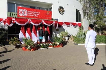 KBRI Windhoek Rayakan HUT ke-80 RI, Satukan WNI di Namibia dan Angola