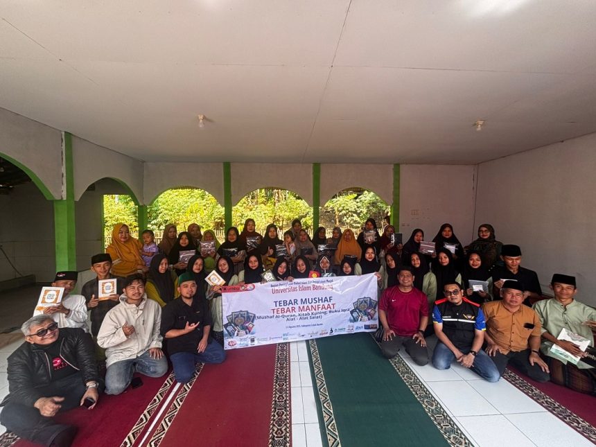 Unisba Bagikan Ribuan Al-Qur’an Ke Pelosok Daerah