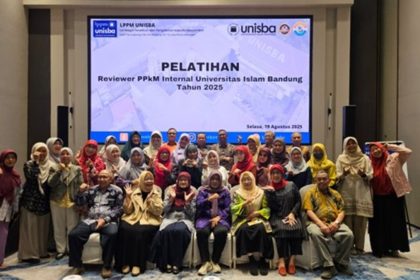 Unisba Gelar Pelatihan Reviewer PPKM Internal untuk Tingkatkan Kualitas Penelitian dan Pengabdian kepada Masyarakat