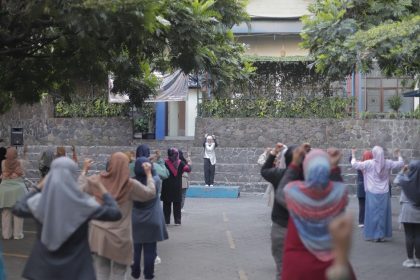 Senam Sehat 3IKB Meriahkan Kebersamaan di Unisba