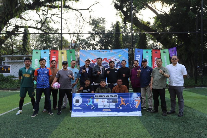 Pembukaan Turnamen Mini Soccer Meriahkan Rangkaian Milad ke-67 Unisba