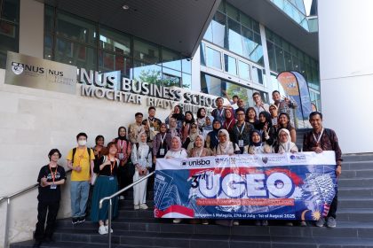 Kolaborasi dengan Mitra Kelas Dunia, Unisba Gandeng National University of Singapore (NUS), Universiti Malaya (UM), dan Universiti Teknikal Malaysia Melaka (UTeM) dalam UGEO 2025