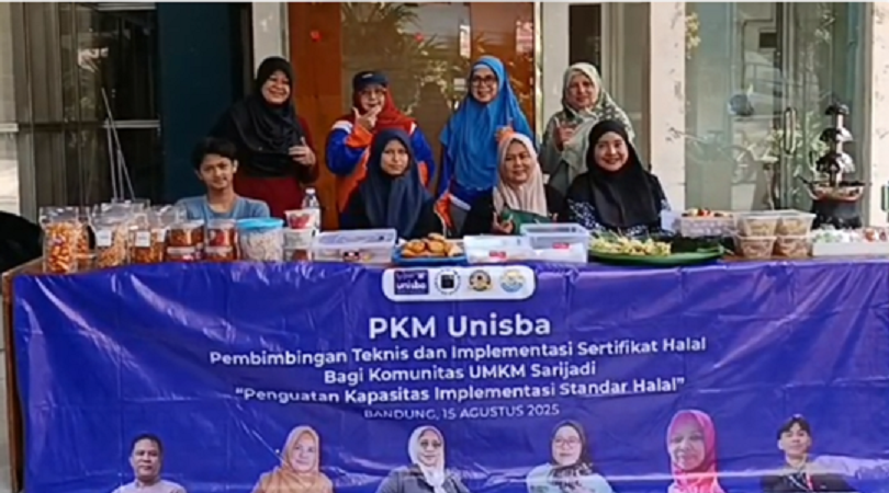 Komunitas UMKM Sarijadi Ramaikan Funbike 2025, Rangkaian  Milad ke-67 Unisba