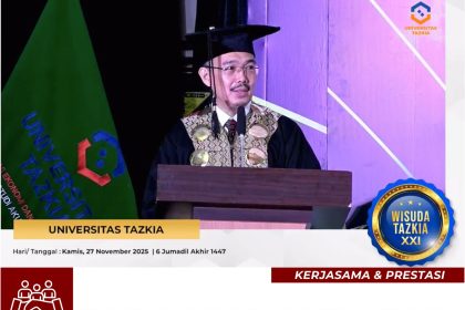 Wisuda ke-21 Universitas Tazkia: Lulusan Kompetitif!