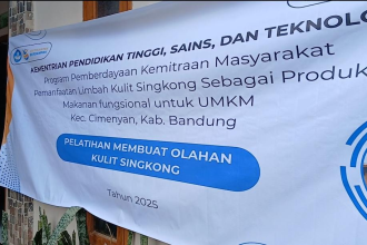 Pemanfaatan Limbah Kulit Singkong Dorong UMKM Cimenyan Naik Kelas
