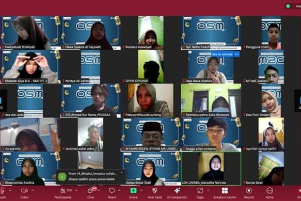LDK TM Al Asy’ari Unisba dan Olimnus Gelar Olimpiade Online Tingkat Nasional