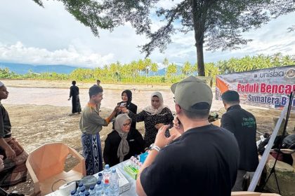Tim Relawan Tanggap Bencana Unisba Tiba di Padang