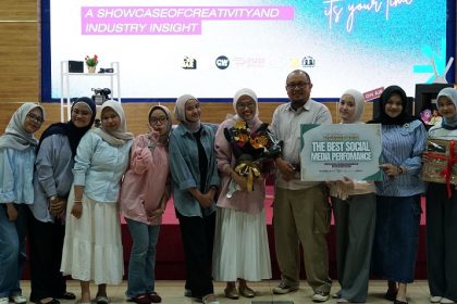 Laboratorium TV Fikom Unisba Gelar Kuliah Umum "The Prime Time: It's Your Time"