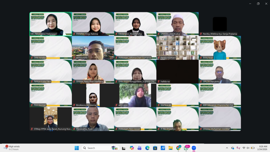 Pojok Statistik Unisba Gelar Workshop SmartPLS 4 untuk Tingkatkan Kualitas Riset Akademik