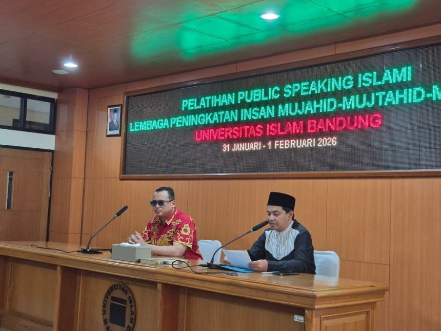 LPI3M Unisba Gelar Pelatihan Public Speaking Islami, Perkuat Kompetensi Komunikasi Berbasis Nilai Keislaman