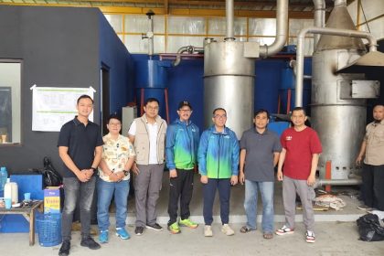 Mendiktisaintek Kunjungi Reaktor Plasma Dingin Unisba di TPS Arcamanik
