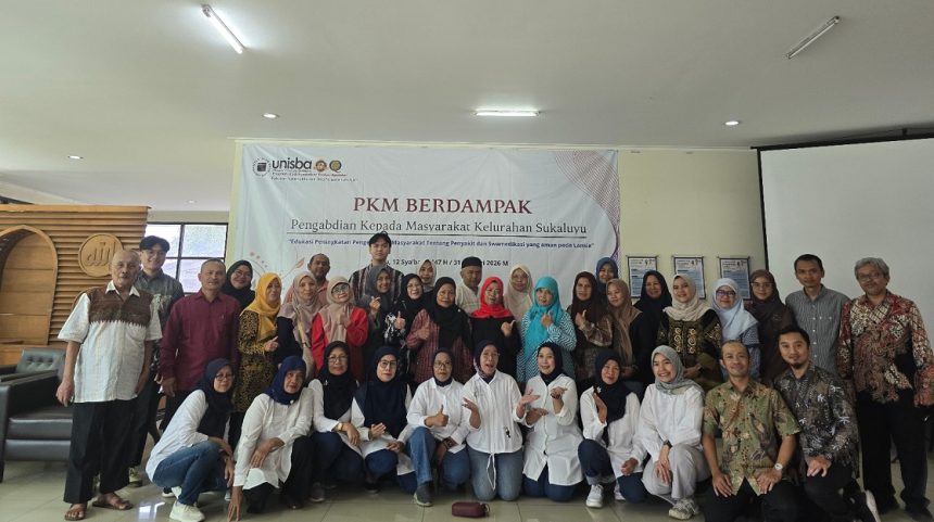 PKM Berdampak Unisba Tingkatkan Pengetahuan Lansia Kelurahan Sukaluyu tentang Penyakit dan Swamedikasi Aman