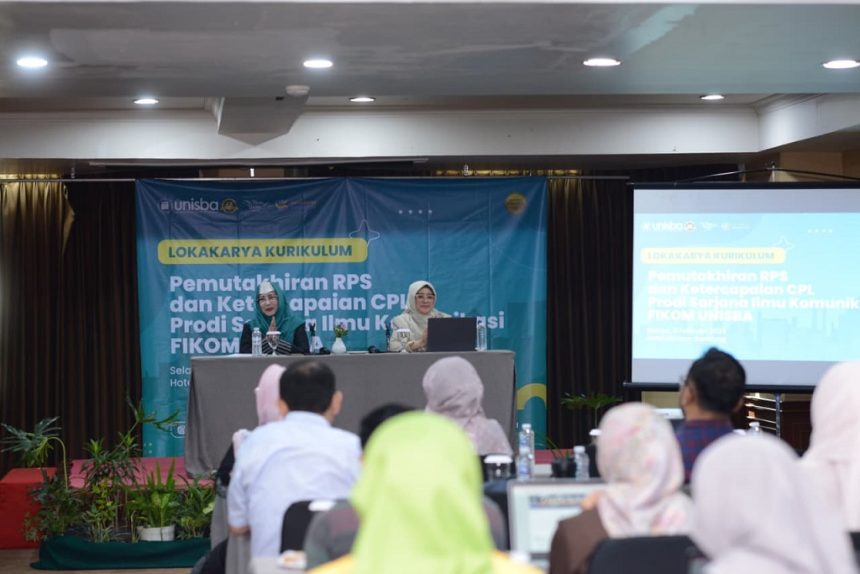 Perkuat Implementasi OBE, Prodi Ilmu Komunikasi Fikom Unisba Gelar Lokakarya Pemutakhiran RPS dan Evaluasi Ketercapaian CPL