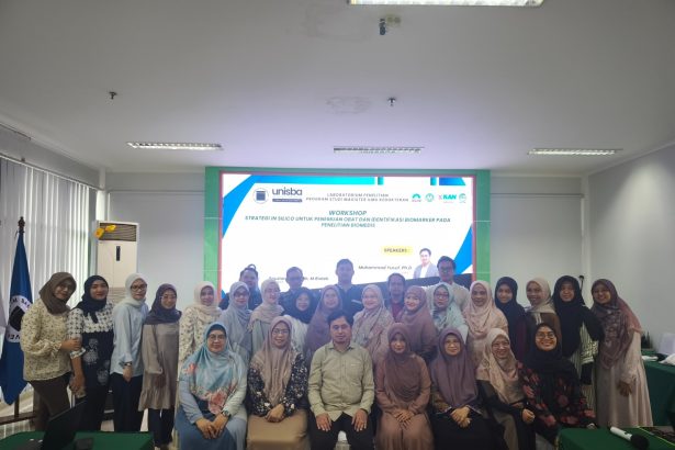 Workshop In Silico PSMIK FK Unisba Tingkatkan Kompetensi Riset Biomedis dan Kolaborasi Ilmiah