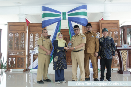 Mahasiswa Program Studi Perencanaan Wilayah dan Kota Unisba Melakukan Studio Perencanaan Kota di Banjar