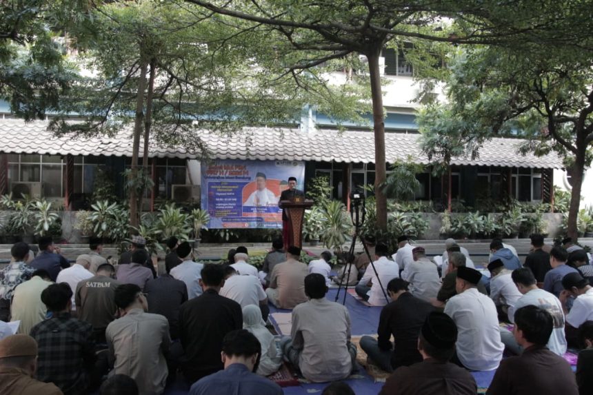 Idulfitri di Unisba, Warek Bidang PASDUK Ingatkan Pentingnya Memperbarui Iman Pasca-Ramadan