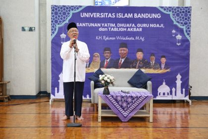 Unisba Hidupkan Ramadan dengan Tabligh Akbar, Santunan 613 Anak Yatim dan Guru Ngaji, serta I’tikaf Bersama