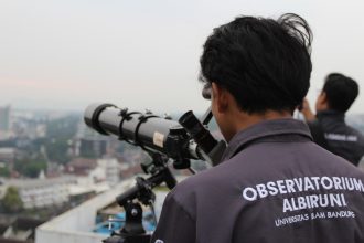 Jadi Salah Satu Titik Pemantauan Awal Syawal 1447 H, Observatorium Albiruni Unisba Gelar Rukyat Hilal