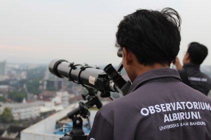 Jadi Salah Satu Titik Pemantauan Awal Syawal 1447 H, Observatorium Albiruni Unisba Gelar Rukyat Hilal