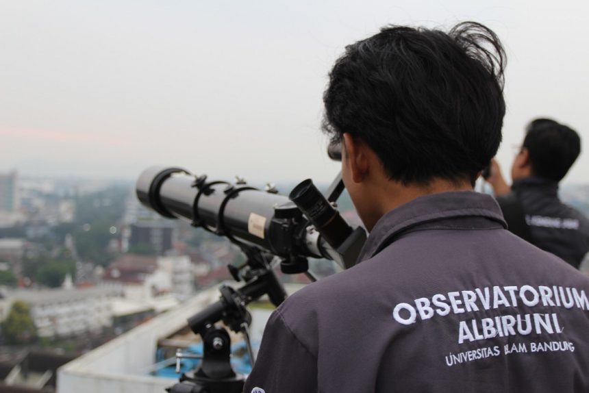 Jadi Salah Satu Titik Pemantauan Awal Syawal 1447 H, Observatorium Albiruni Unisba Gelar Rukyat Hilal