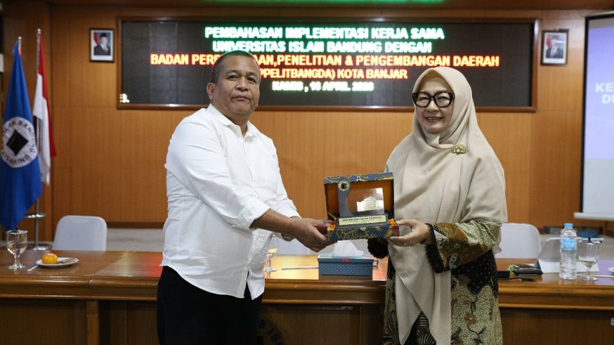 Dorong Kerja Sama Produktif, Unisba dan Bappelitbangda Kota Banjar Gelar Diskusi Strategis