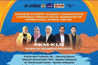 Fikom Unisba Gandeng USIM dan AID Academy Malaysia, Perkuat Kompetensi Publikasi Jurnal Internasional