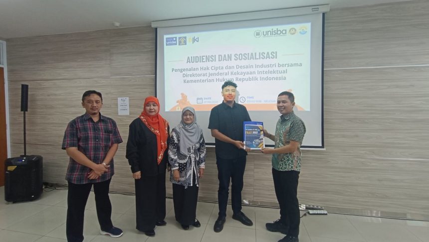 Lindungi Karya Kreator di Era AI, P2KI LPPM Unisba Serahkan Policy Brief ke DJKI Kemenkum RI