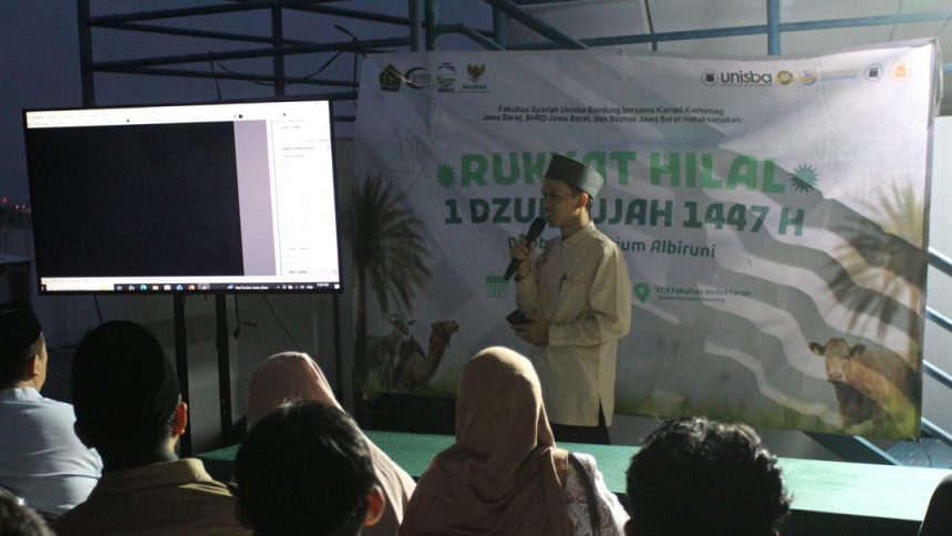 Fakultas Syariah Unisba Gelar Rukyat Hilal Awal Zulhijah 1447 H di Observatorium Albiruni