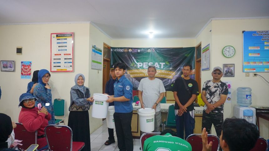Wujudkan Lingkungan Sehat, Mahasiswa FK Unisba Gagas Program PESAT untuk Pengelolaan Sampah Terpadu di Sukamiskin