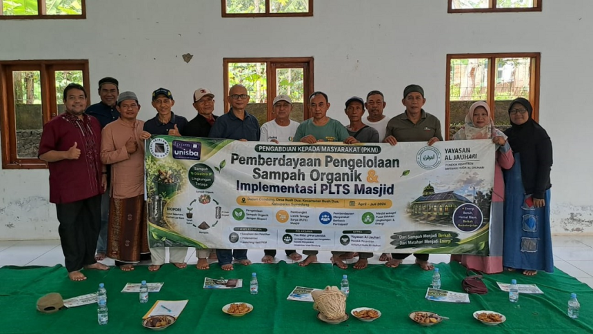 LPPM Unisba Gelar PKM di Desa Buahdua Sumedang: Dorong Pengelolaan Sampah Organik dan Pemanfaatan Energi 
