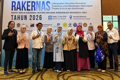 Perkuat Jejaring Keilmuan Komunikasi, Fikom Unisba Hadiri Rakernas ISKI 2026