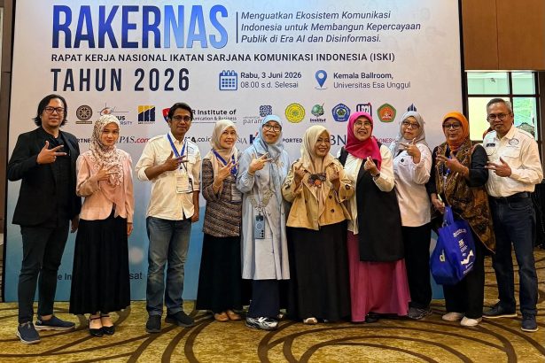 Perkuat Jejaring Keilmuan Komunikasi, Fikom Unisba Hadiri Rakernas ISKI 2026