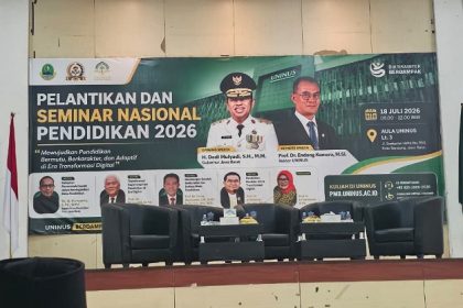 Pelantikan Pengurus Pusat dan Wilayah Komnasdik  Periode 2026–2031 Berlangsung Khidmat di Uninus