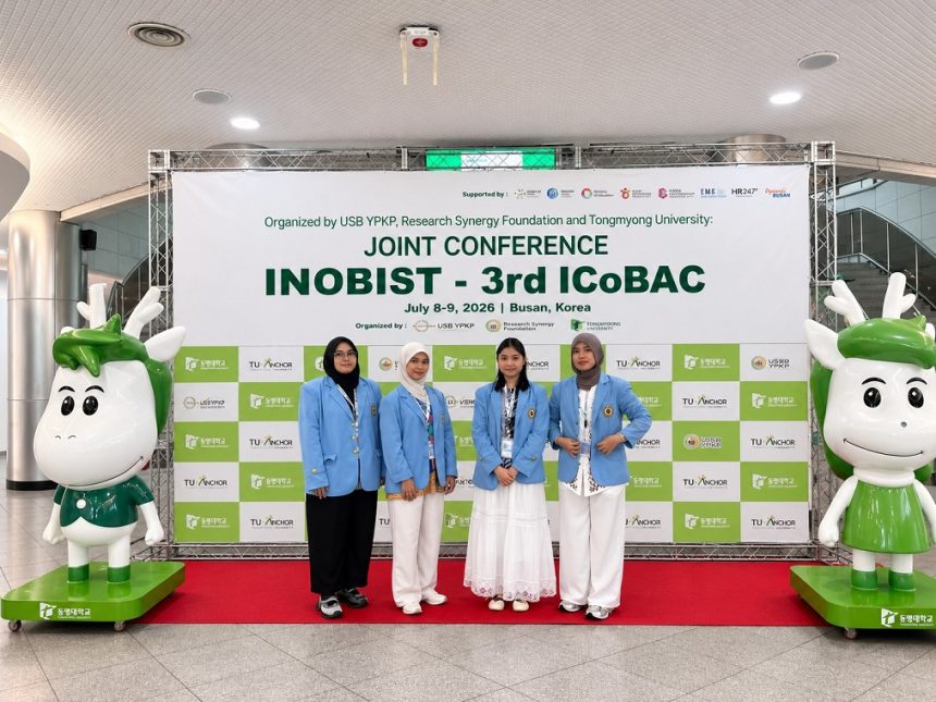 Delegasi Manajemen Unisba Ikuti Rangkaian INOBIST x ICoBAC 2026 di Korea Selatan