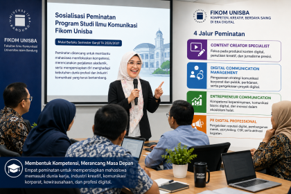 Empat Jalur Peminatan Baru, Fikom Unisba Perkuat Kompetensi Lulusan