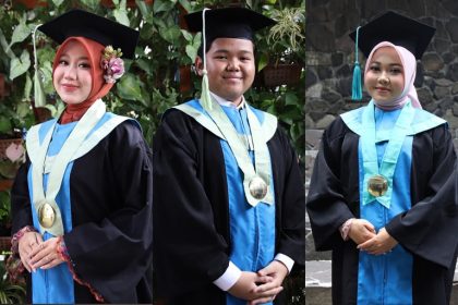 Tiga Cerita di Balik Wisudawan Berprestasi Unisba