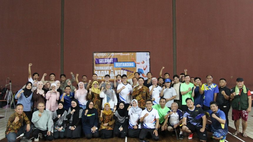 Milad ke-68 Unisba Diawali Turnamen Bulu Tangkis, Perkuat Sportivitas dan Kebersamaan