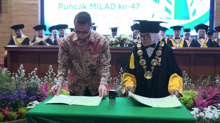 FEB Unisba Jalin Kerja Sama dengan Kementerian Pariwisata RI melalui Penandatanganan MoA