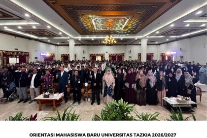 Orientasi Mahasiswa Baru Universitas Tazkia 2026/2027, Preparing The Next Pioneers!