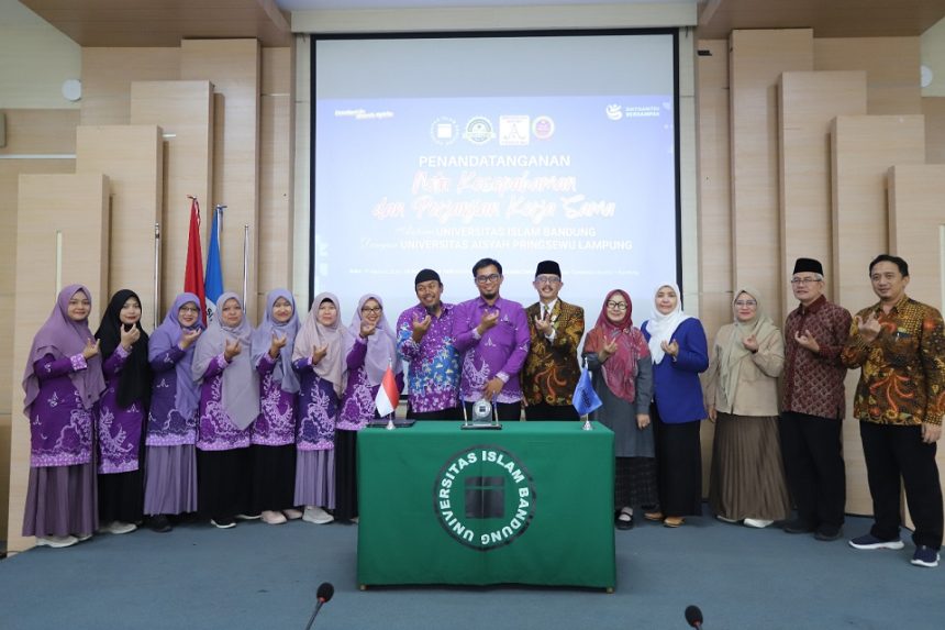 Unisba Berbagi Pengalaman Pengelolaan Kampus dalam Kolaborasi dengan UAP