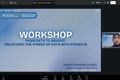 Pojok Statistik Unisba Perkuat Literasi Statistik di Era Digital melalui Workshop Power BI
