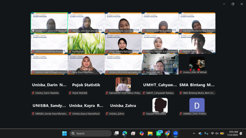 Dari Kampus ke Dunia Usaha, Praktisi Muda Berbagi Pengalaman Membangun Bisnis Berbasis Data di Pojok Statistik Unisba