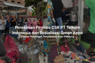 PT Telkom Indonesia dan Telkom University Hadirkan Teknologi Pirolisis dan GreenApps untuk Kelola Sampah Plastik