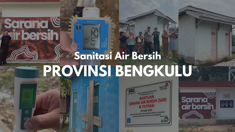 Aksi Nyata SDG 6: Telkom Indonesia Perkuat Sanitasi dan Akses Air Bersih Masyarakat Bengkulu 