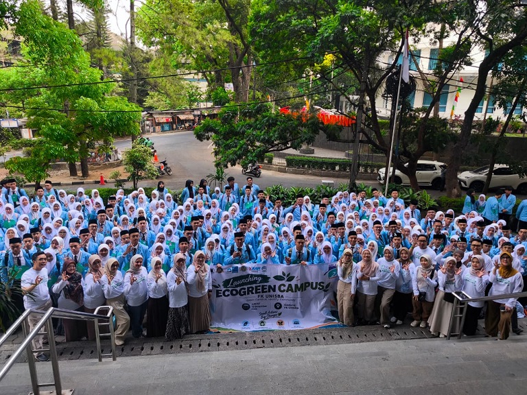 Launching Eco Green Campus, FK Unisba Ajak Mahasiswa Peduli Lingkungan
