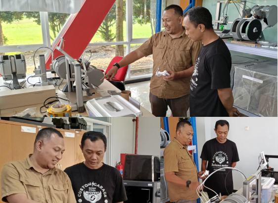 Telkom University dan PT INKAE Kembangkan Prototipe Rangka Motor Berbasis Teknologi Tepat Guna